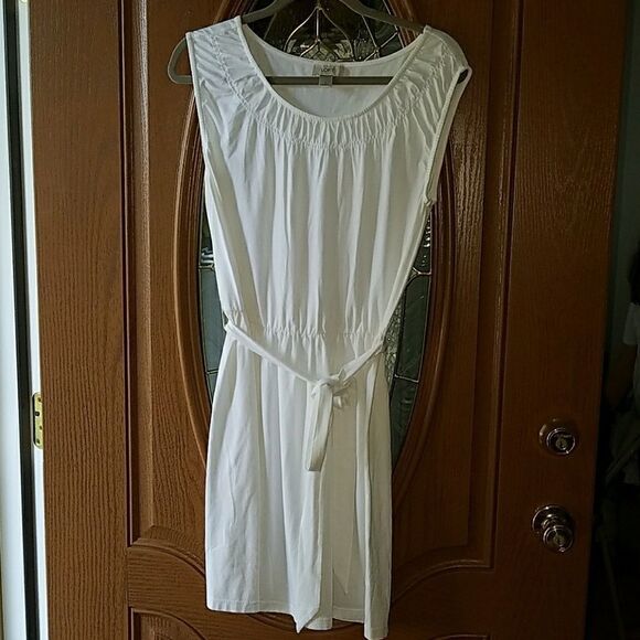 Loft white summer dress Sz S NWOT - Picture 1 of 5